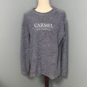 Techstyles Women’s Blue Carmel California Sweater Sz L